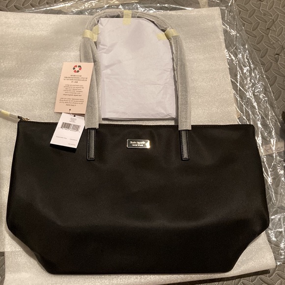 NWT Kate spade nylon top zip tote - Picture 6 of 10